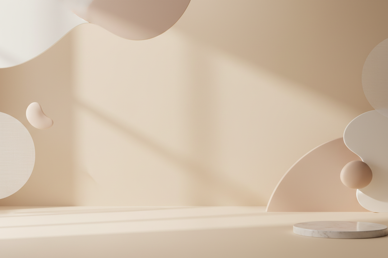 full aesthetic and minimalistic background for shop for people who are interested in self care, it dont have to have anything with this but it have to interes everyone